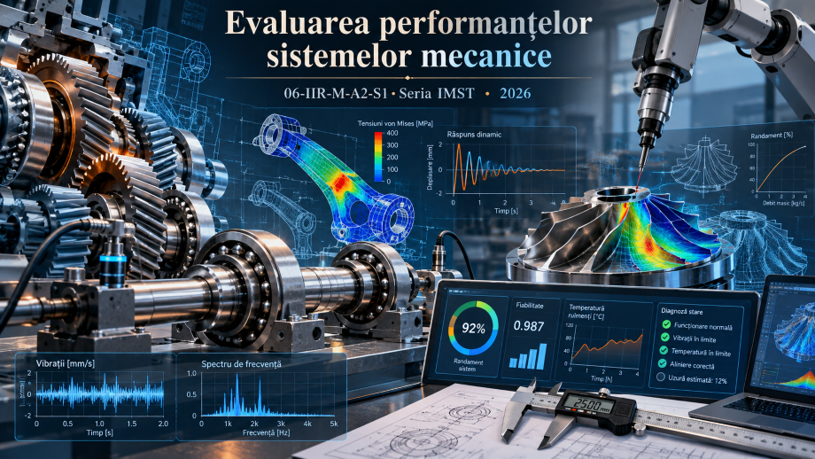 COPERTA CURS - METODE DIGITALE DE EVALUARE PERFORMANTE SISTEME MECANICE